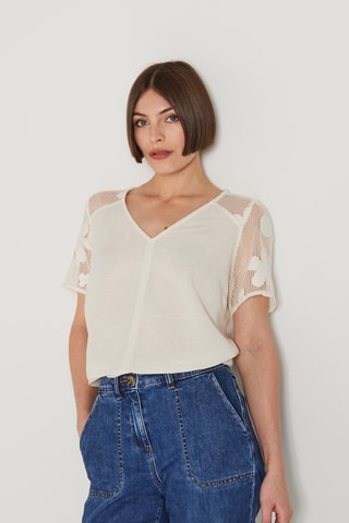 Blouse en lin - Ecru