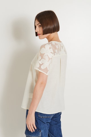Blouse en lin - Ecru