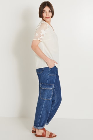 Blouse en lin - Ecru