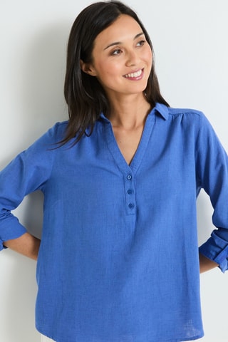 Blouse - Bleu cobalt
