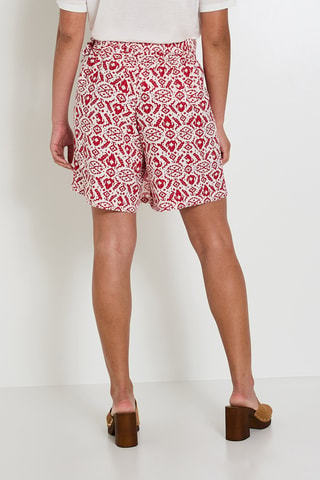 Jupe-short - Rouge