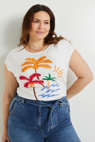 T-shirt - Ecru