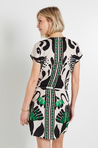 Robe droite - Ecru