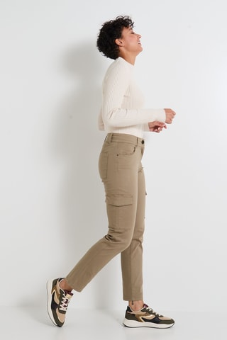 Pantalon cargo - Kaki