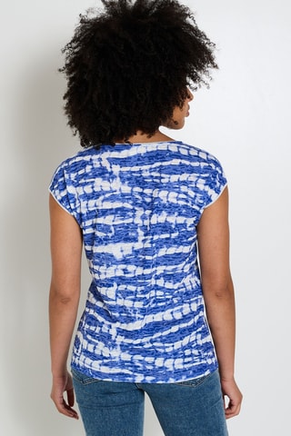 T-shirt tie and dye - Blanc
