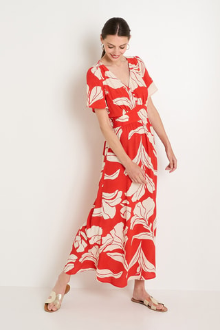 Robe longue - Rouge