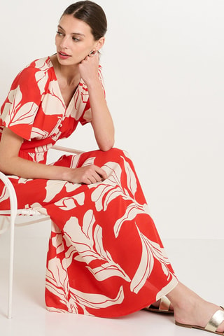Robe longue - Rouge