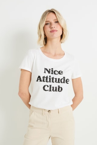 T-shirt - Ecru