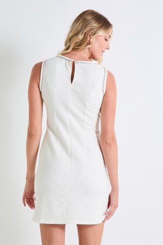 Robe droite - Ecru