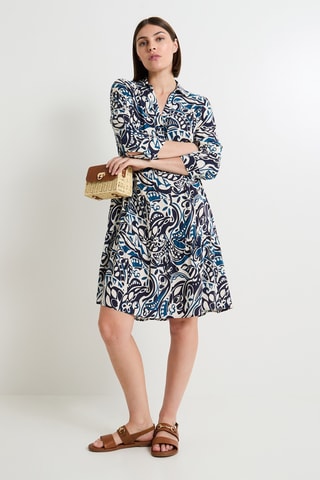 Robe patineuse - Bleu