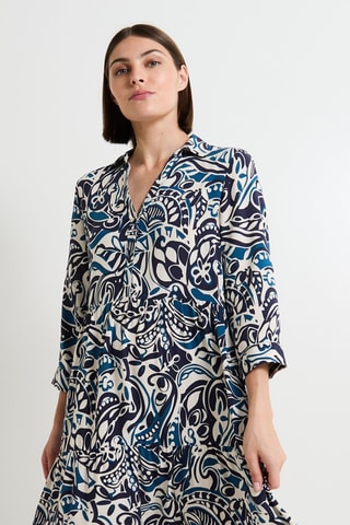 Robe patineuse - Bleu