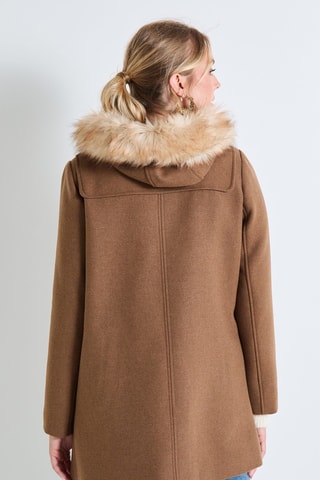 Duffle-coat à capuche - Marron