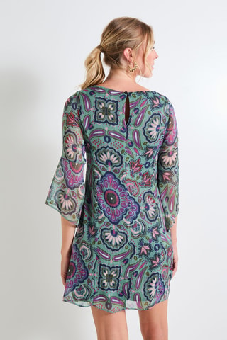 Robe droite - Vert d’eau