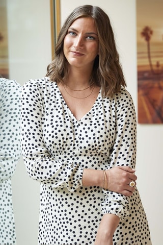 Robe midi - Ecru