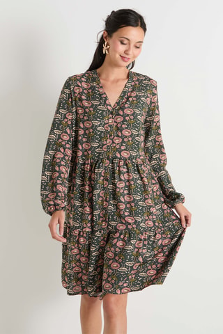 Robe chemise - Kaki