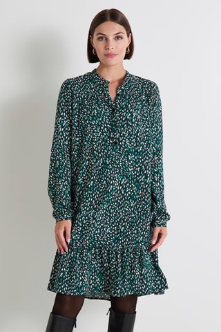 Robe droite - Vert émeraude