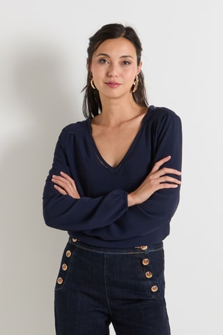 Blouse - Bleu marine