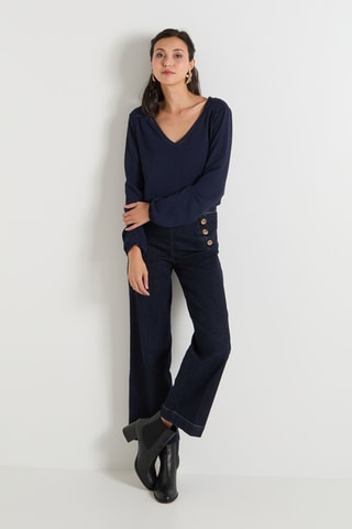 Blouse - Bleu marine