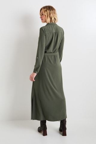 Robe chemise - Kaki