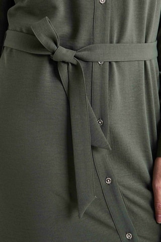 Robe chemise - Kaki