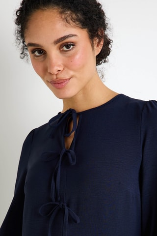 Robe patineuse - Bleu marine
