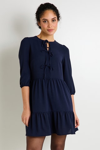 Robe patineuse - Bleu marine