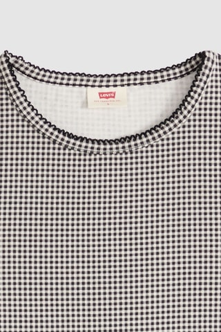 Top Dry Goods Patricia Printed Check Ant - Zwart