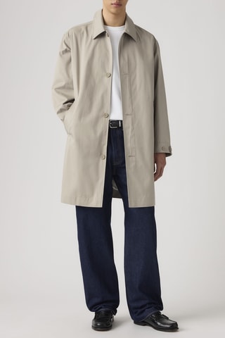 Trenchcoat Tiburon Car Coat Vintage - Kaki
