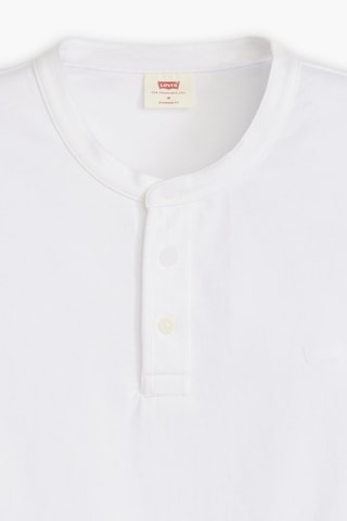 T-shirt Henley - Wit