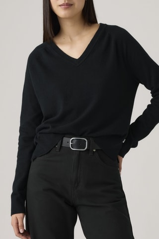 Trui Super Soft Pullover Nig - Zwart