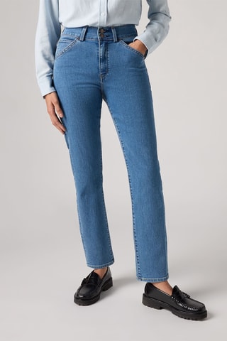 Jeans straight 724™ - Kobaltblauw - Blauw