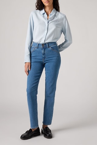 Jeans straight 724™ - Kobaltblauw - Blauw