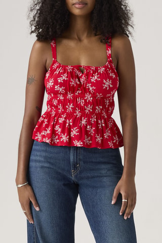 Top Slim Fit - Rood - Rood