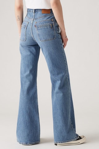 Jeans flare Ribcage Bell - Hemelsblauw - Blauw