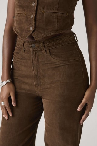 Rechte Jeans - Bruin - Bruin