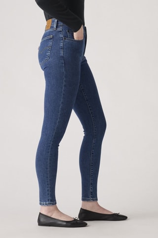 Skinny Jeans Hoge Taille 721™ - Indigoblauw - Blauw