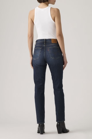 Rechte Jeans Hoge Taille 724™ - Indigoblauw - Blauw