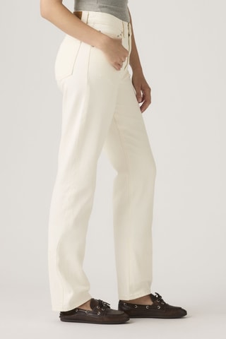 Jeans met Hoge Taille - Blauw