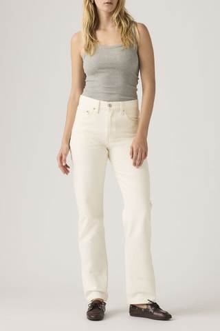 Jeans met Hoge Taille - Blauw