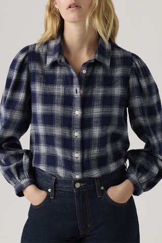 Blouse - Blauw - Blauw