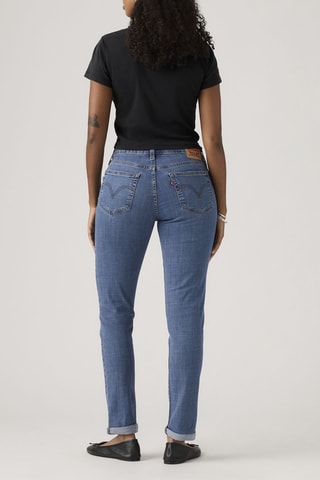 Boyfriend Jeans - Indigoblauw - Blauw