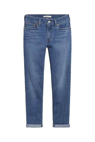 Boyfriend Jeans - Indigoblauw - Blauw