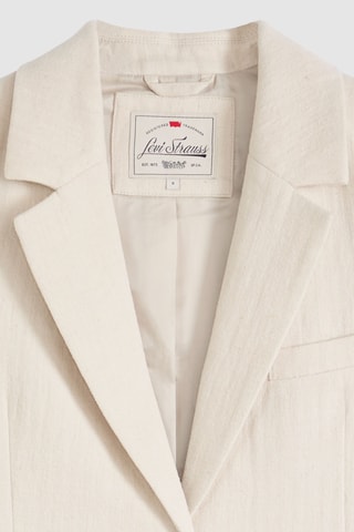 Linnen Jasje Stella Relaxed Blazer Linen Outerwear - Beige