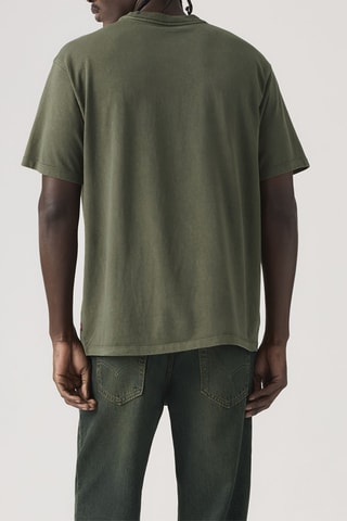 T-shirt Vintage - Groen - Groen