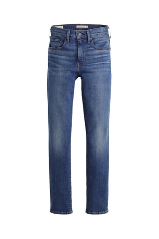 Rechte Jeans Hoge Taille 724™ - Indigoblauw - Blauw
