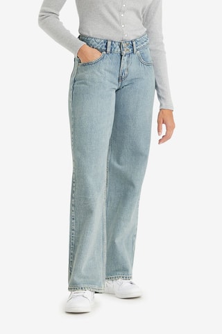 Jeans wide legs Superlow - Lichtblauw - Blauw