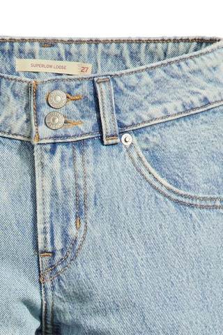 Jeans wide legs Superlow - Lichtblauw - Blauw