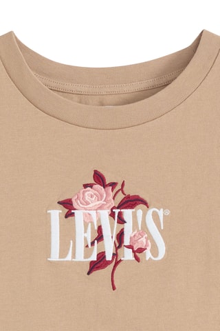 T-shirt Graphic Boxy - Rose