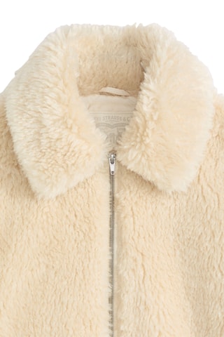 Jasje Elle Sherpa Jacket Swan - Wit