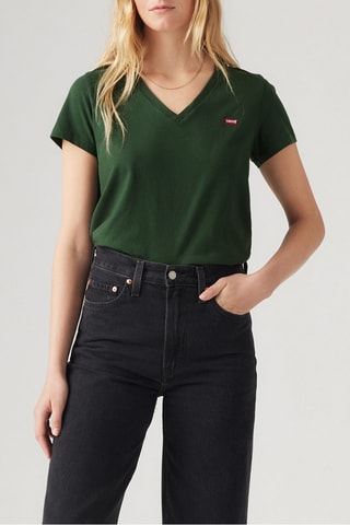 T-shirt Perfect - Donkergroen - Groen